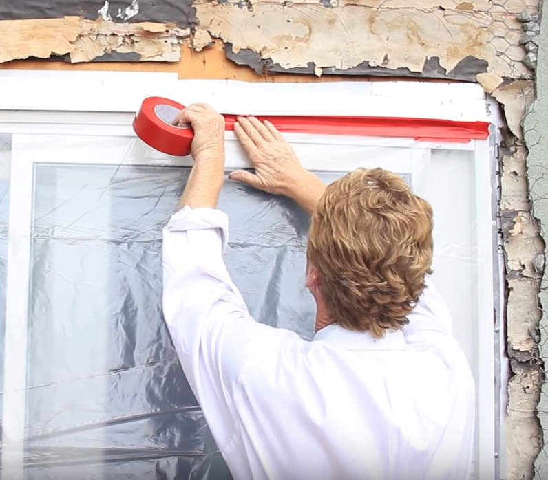 No-Residue Waterproof Stucco Tape For Export