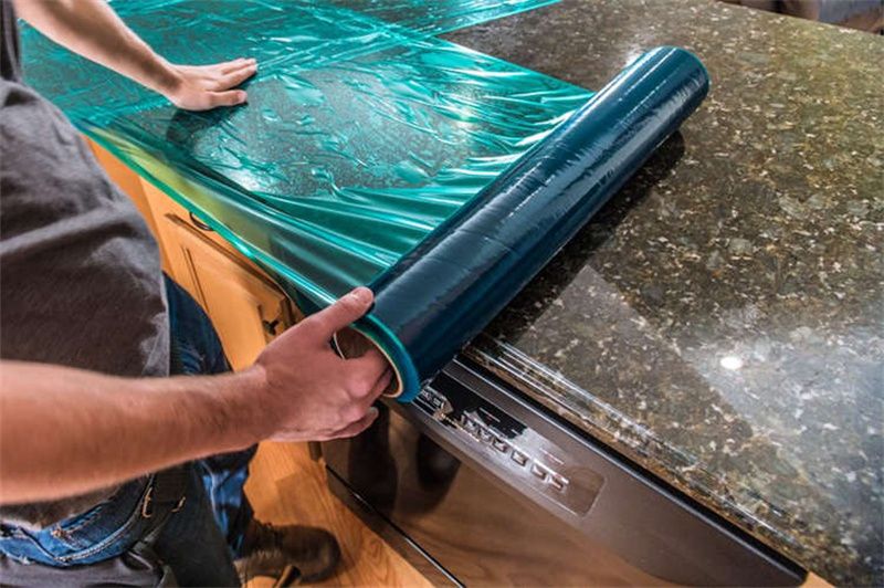 Tinted Blue Stone Surface Protection Film 4001 Tinted Blue Stone Surface Protection Film 4001